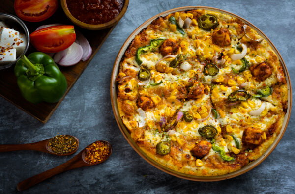 Flaming Lamb Pizza