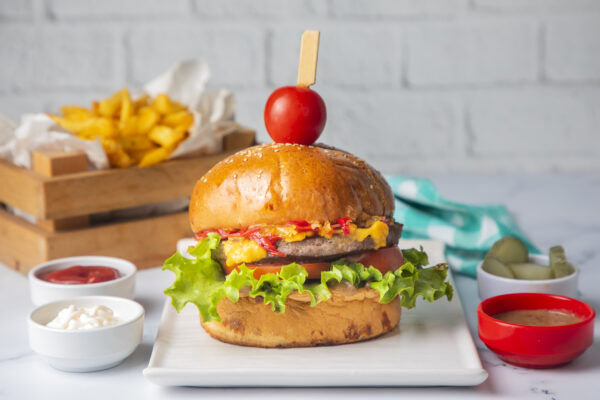 Chicken Spicy Dip Burger