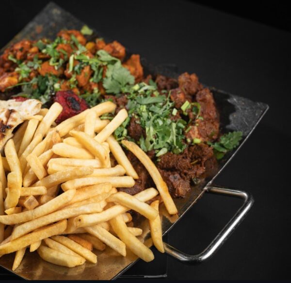 Lamb Tikka & Fries