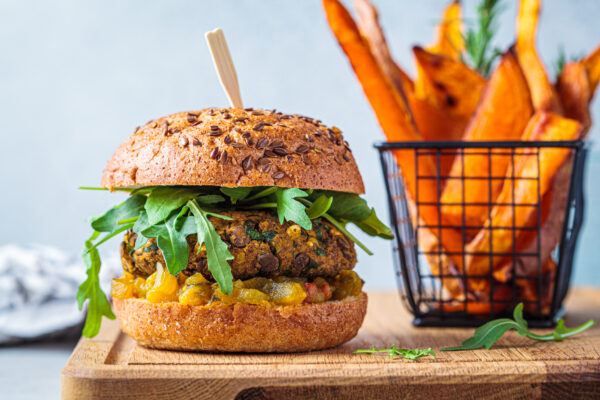 Spicy Bean Burger